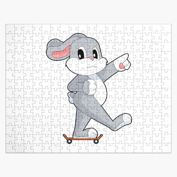 Item preview, Rabbit Skater Skateboard designed and sold by Snabdesign84.