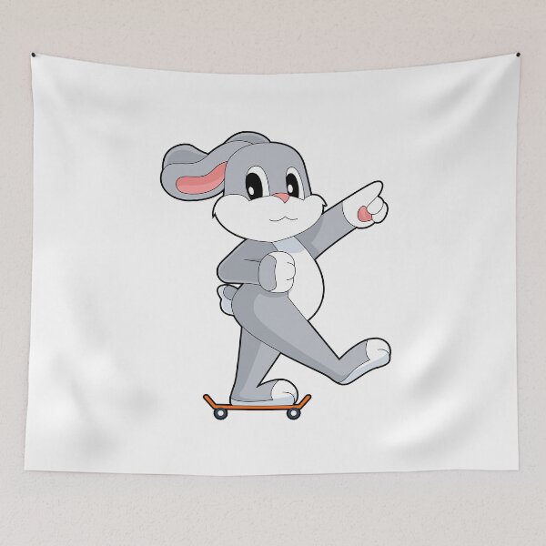 Item preview, Rabbit Skater Skateboard designed and sold by Snabdesign84.
