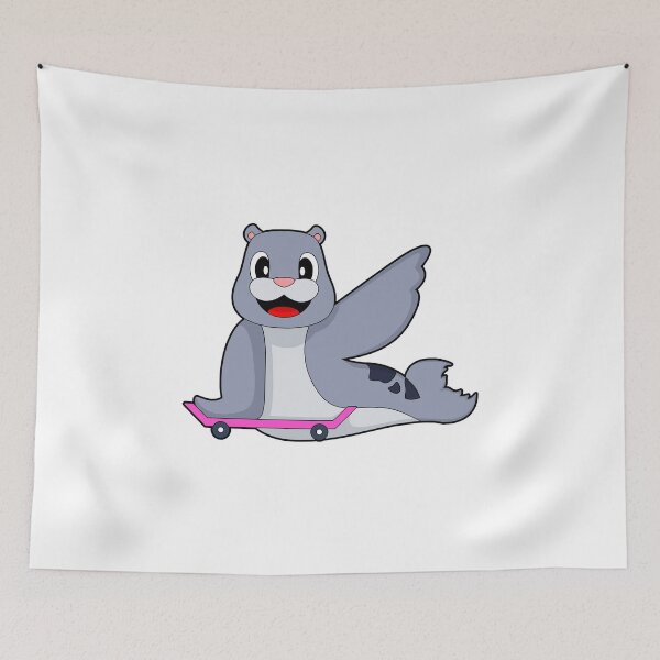 Item preview, Seal Skater Skateboard designed and sold by Snabdesign84.