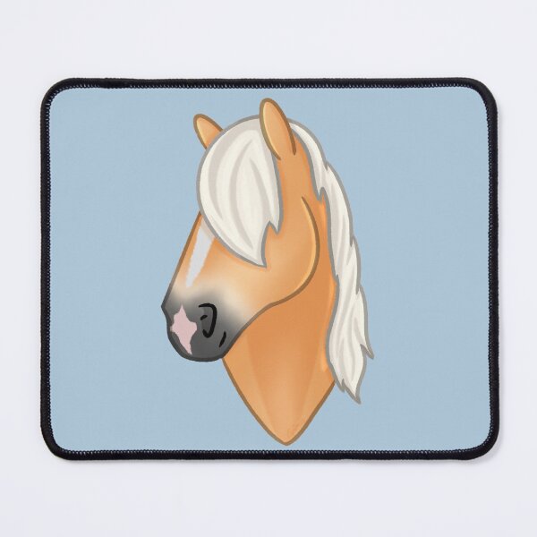 Item preview, Cartoon Haflinger Portrait - Horse Illustration designed and sold by Art By Drina.