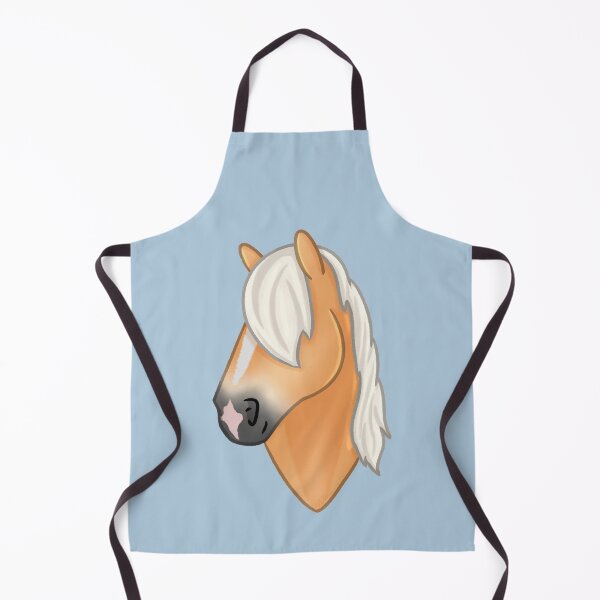 Item preview, Cartoon Haflinger Portrait - Horse Illustration  designed and sold by Art By Drina.