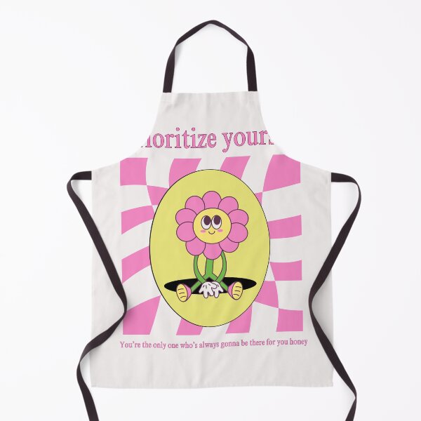 Item preview, “Prioritize Yourself” – Cute Flower Self-Care Quote designed and sold by EvieEllen001.