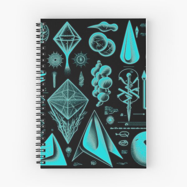 Item preview, Futuristic Sci‑Fi Diagrams Tech Blueprint designed and sold by Jcat7.