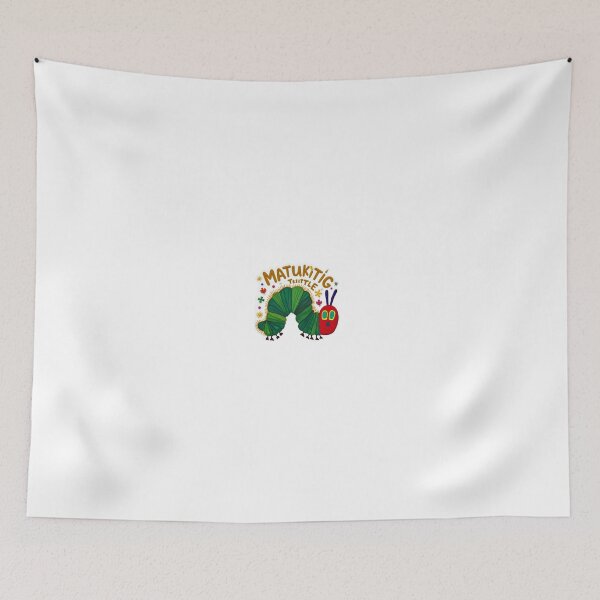 Item preview, Eat The Rich Hungry Caterpillar Sticker designed and sold by Bigeasy22441.
