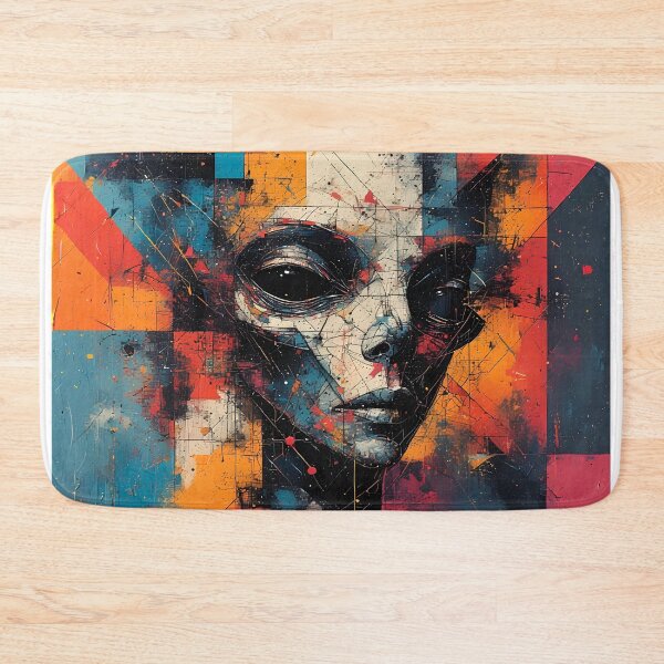 Item preview, Alien Colorful Abstract Design E1A0005 designed and sold by Ekeinekeke.