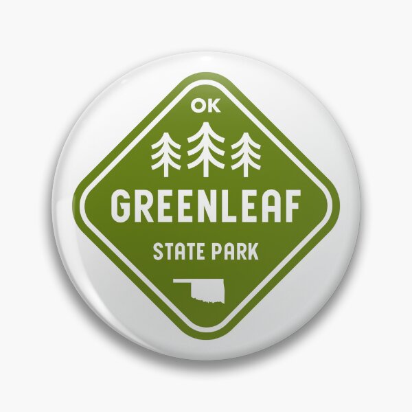 Artikelvorschau, Greenleaf State Park Oklahoma Raute entworfen und verkauft von bivenart.