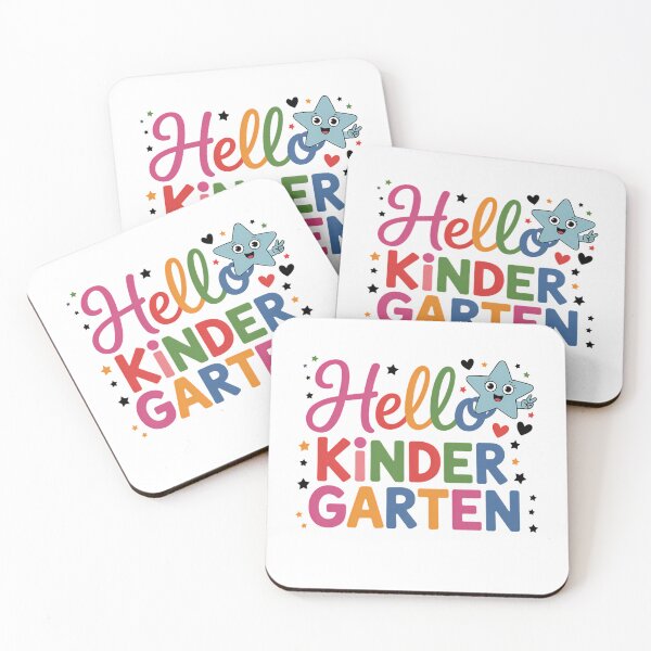 Item preview, Hello Kindergarten,Back to School designed and sold by brynatshop.