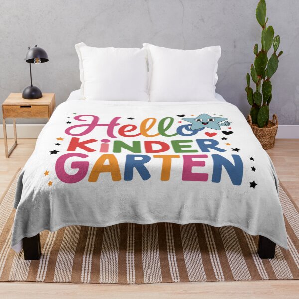 Item preview, Hello Kindergarten,Back to School designed and sold by brynatshop.