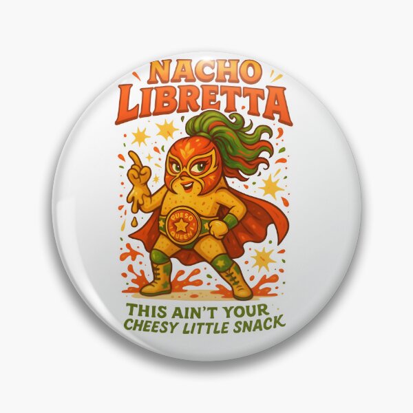Item preview, Nacho Libretta – Spicy Diva Wrestler T-Shirt | Snackwear Apparel designed and sold by Snackwear Apparel.