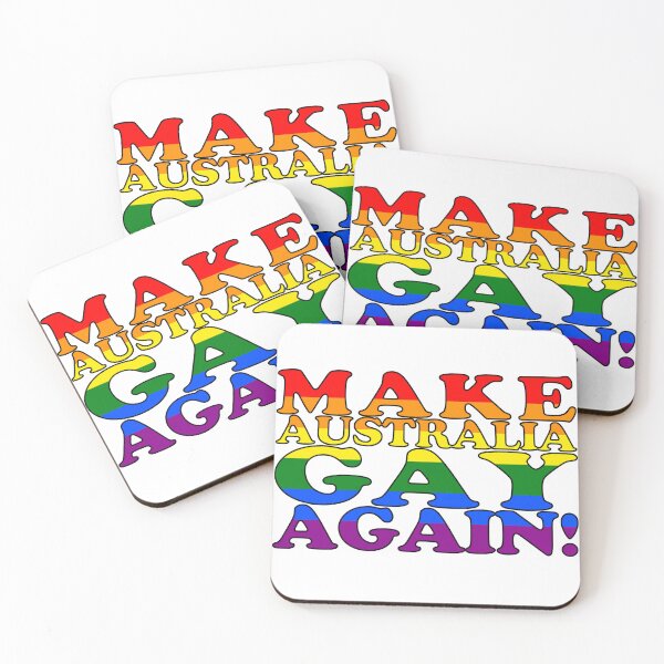 Item preview, Make Australia Gay Again designed and sold by TRAVisty-James.