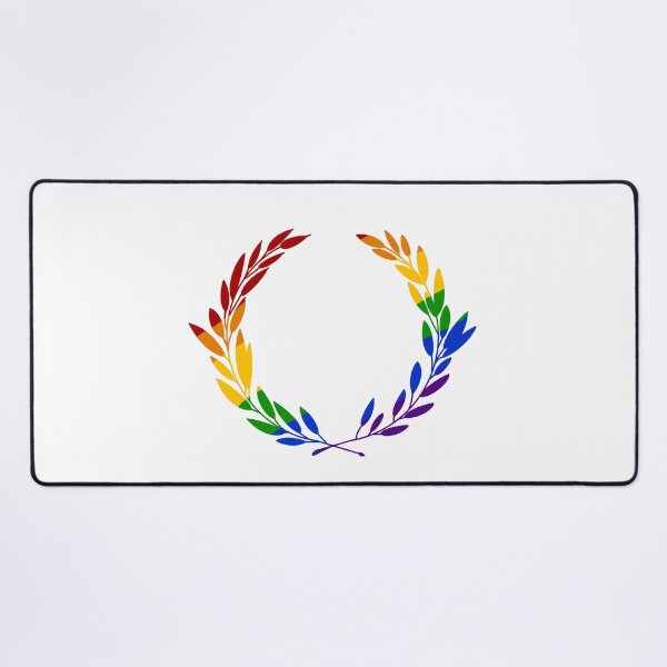 Artikelvorschau, LGBTQ-Kranz entworfen und verkauft von bookishthorns.