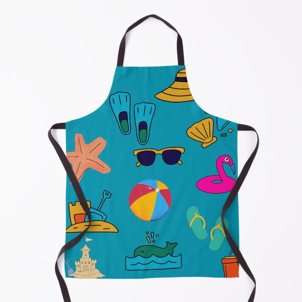 Item preview, Cute beach vibes pattern designed and sold by Mukadam_13.