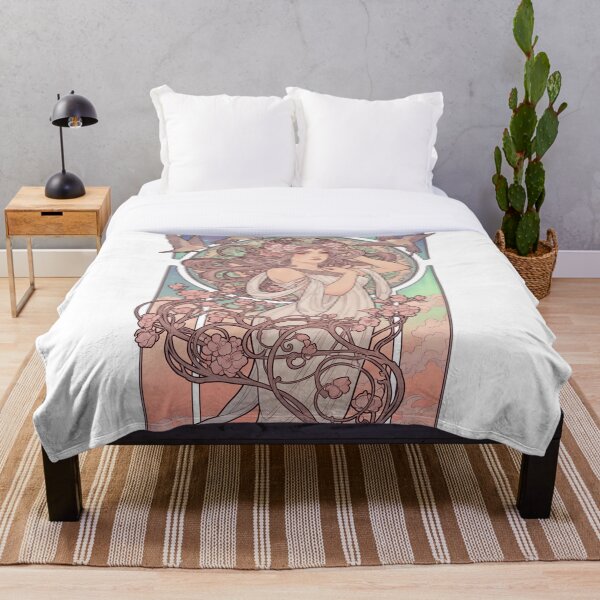 Item preview, Elegarta Design - Art nouveau - Mucha Inspired Art - Aurora 2 designed and sold by Mucha-style-art.