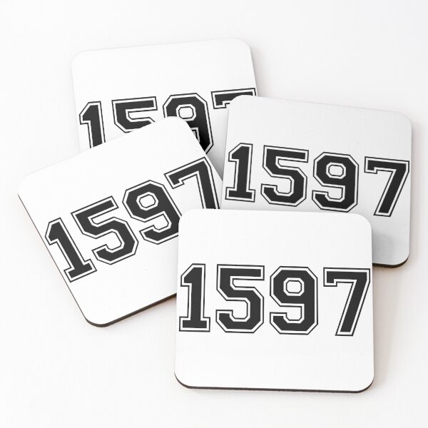 Item preview, 1597, Fibonacci Prime Number designed and sold by CharlottePlaceArt.