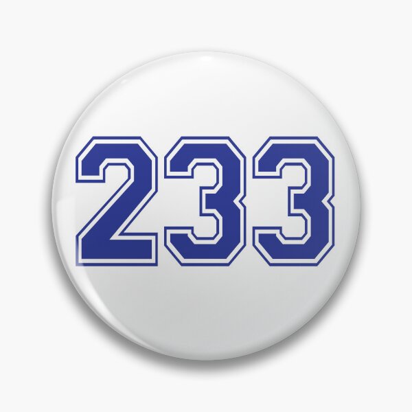 Item preview, 233, Fibonacci Prime Number designed and sold by CharlottePlaceArt.
