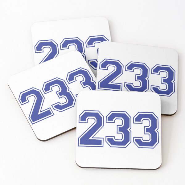 Item preview, 233, Fibonacci Prime Number designed and sold by CharlottePlaceArt.