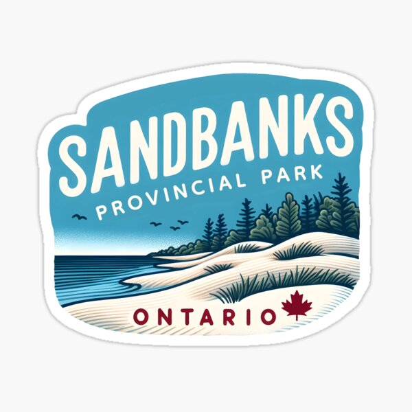 Item preview, Sandbanks Provincial Park  designed and sold by HowToCanadian.
