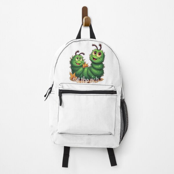 Item preview, Eat The Rich Hungry Caterpillar Sticker designed and sold by Bigeasy22441.