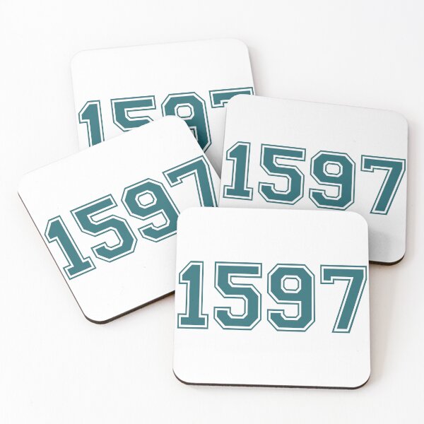 Item preview, 1597, Fibonacci Prime Number designed and sold by CharlottePlaceArt.