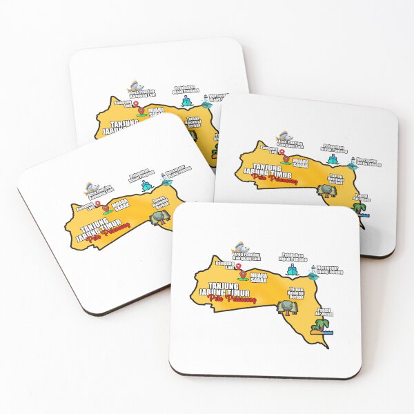 Item preview, Peta Pelancong TANJABTIM designed and sold by busainet.