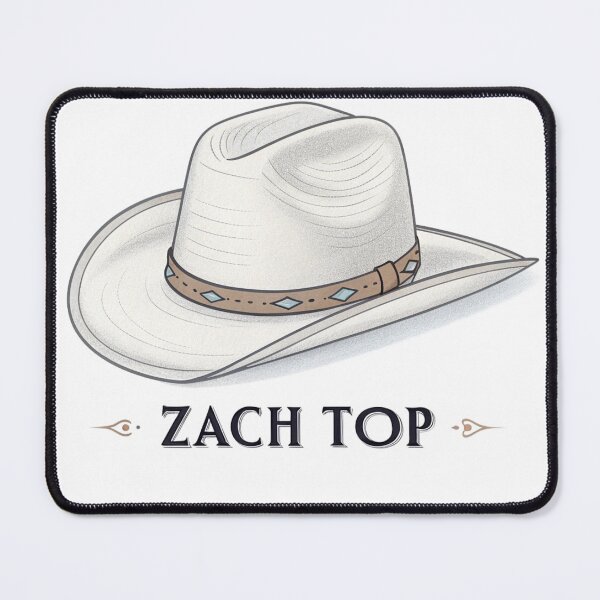 Item preview, Zach Top Cowboy Hat | Classic Western Style Country Music Merch designed and sold by JayceTucker89.