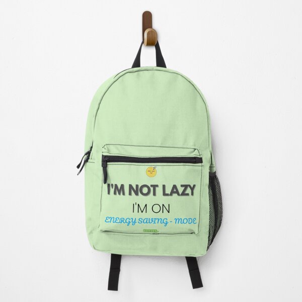 Item preview, I’m Not Lazy – I’m on Energy Saving Mode | Funny Pastel Design designed and sold by thoratsdesign.