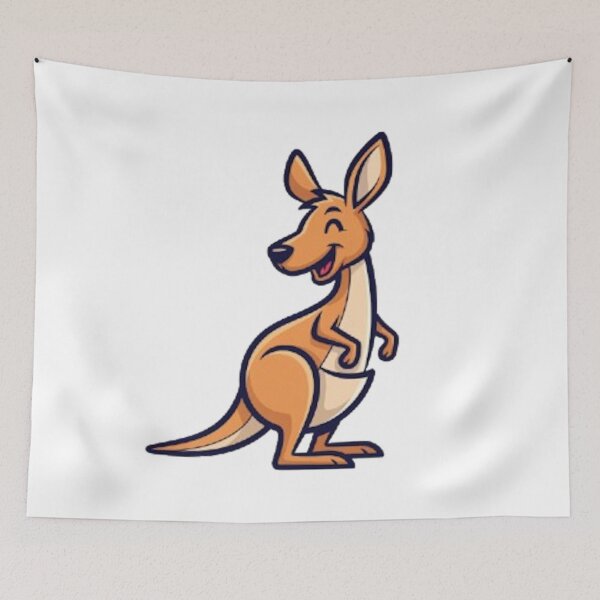 Item preview, kangaroo designed and sold by likbatonboot.