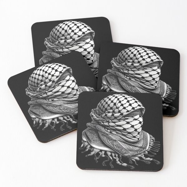 Item preview, Kufiya Wrapped Identity - Free Palestine designed and sold by Pulse Creativity Designs.