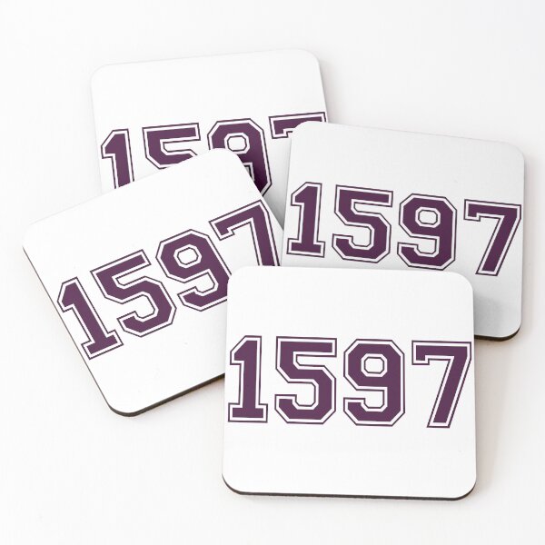 Item preview, 1597, Fibonacci Prime Number designed and sold by CharlottePlaceArt.