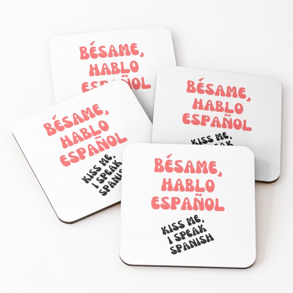 Item preview, Besame,,hablo Español  .  Kiss me, I speak Spanish  designed and sold by DazinMerchDeals.
