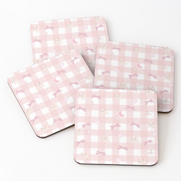 Item preview, Pink bows and kitties designed and sold by Lonelypeach.