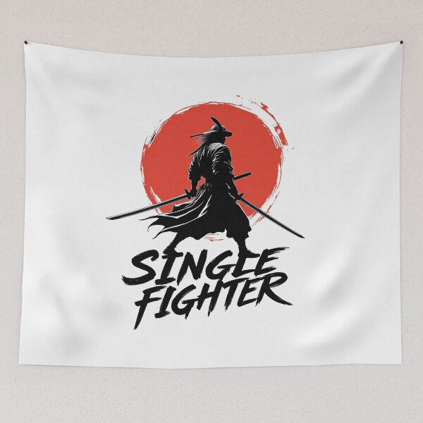 Item preview, Single Fighter Samurai designed and sold by a2zbuyshop.