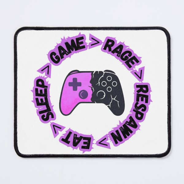 Item preview, Eat Sleep Game Rage Respawn Repeat – Funny Gamer Design for Teens or Streamers designed and sold by GiggleBear.