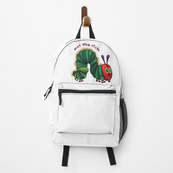 Item preview, Eat The Rich Hungry Caterpillar Sticker designed and sold by Bigeasy22441.