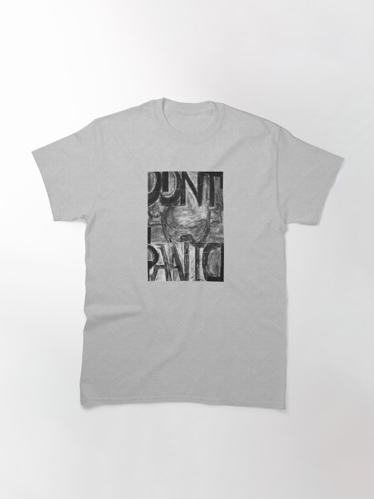 Thumbnail 3 of 7, Classic T-Shirt, Don’t Panic. designed and sold by UltraQuirky.
