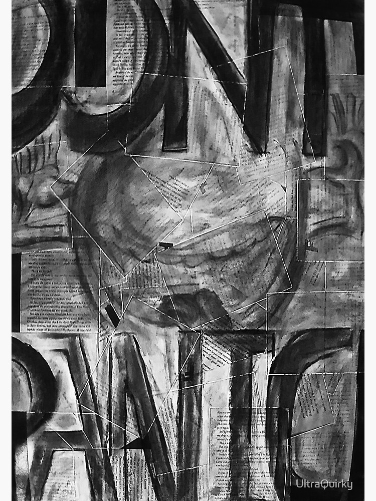 Thumbnail 3 of 3, Art Print, Don’t Panic. designed and sold by UltraQuirky.