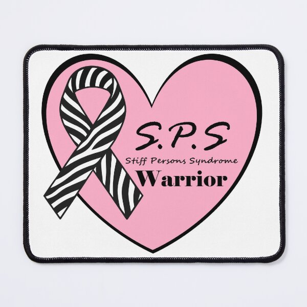 Item preview, Stiff Persons Syndrome Warrior - Pink Heart designed and sold by Myrealreallife.