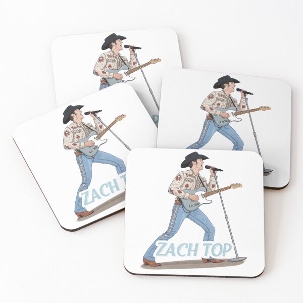 Item preview, Zach Top Live & Loud – Retro Country Cowboy Concert Poster designed and sold by JayceTucker89.