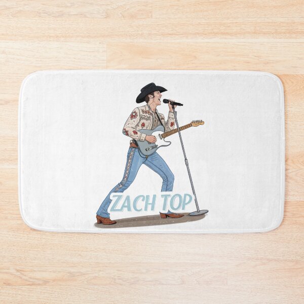 Item preview, Zach Top Live & Loud – Retro Country Cowboy Concert Poster designed and sold by JayceTucker89.
