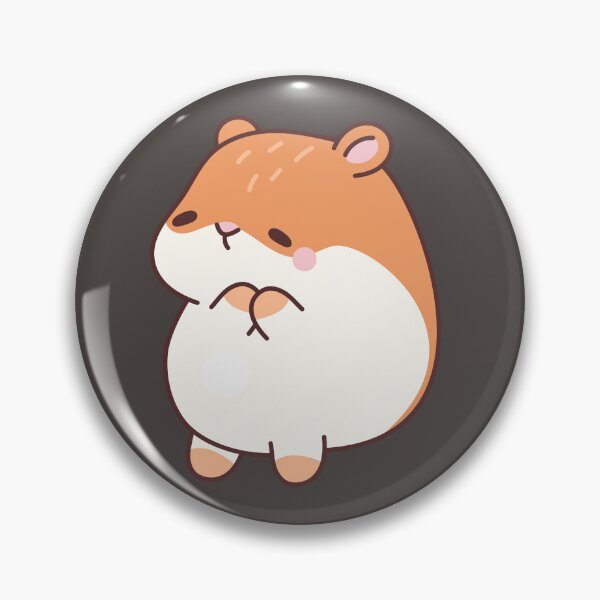 Item preview, kawaii hamster doodls cartoon sticker designed and sold by anandsiva2703.