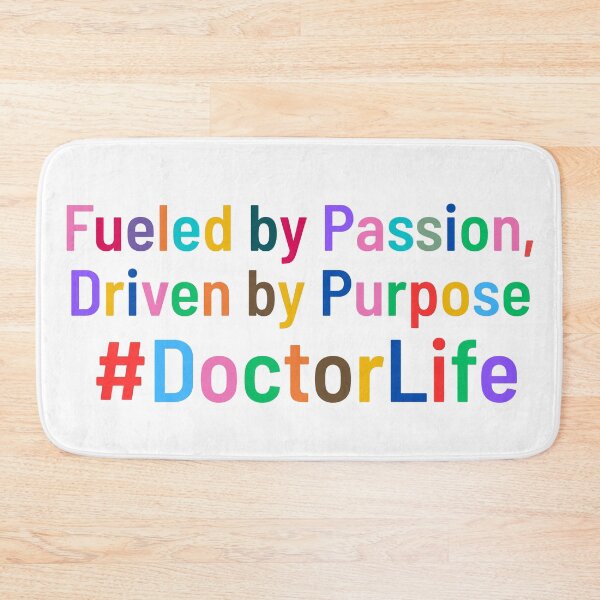 Item preview, Doctor Life Passion Quote Design designed and sold by ZodiacLuck888.
