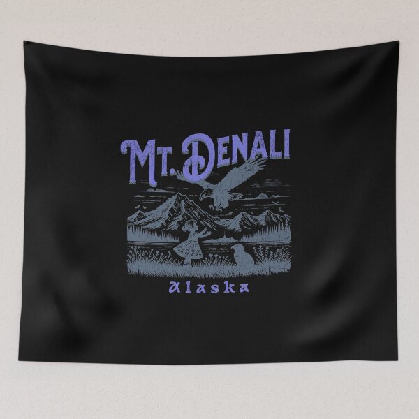 Item preview, Mt Denali Alaska – Guardians of the High One designed and sold by dudelinart.