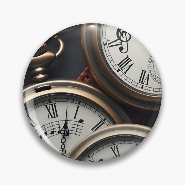 Item preview, Vintage Pocket Watches with Musical Notes designed and sold by Koalangel.