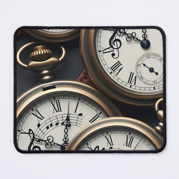 Item preview, Vintage Pocket Watches with Musical Notes designed and sold by Koalangel.
