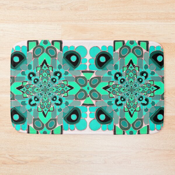 Item preview, DDP Aqua pinks designed and sold by bekki smith.