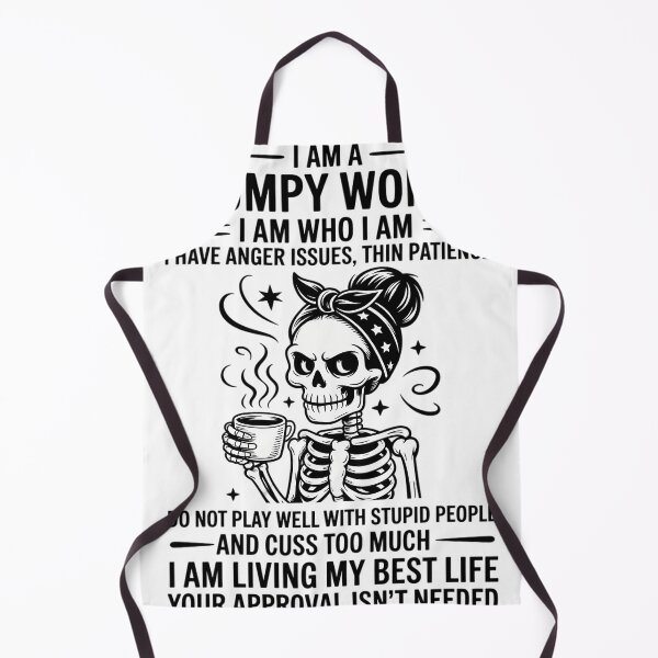 Item preview, I Am A Grumpy Woman I Am Who I Am I Have Anger Issues designed and sold by blueyeeti.