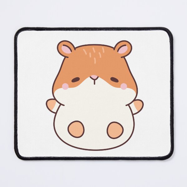 Item preview, kawaii hamster cartoon sticker designed and sold by anandsiva2703.