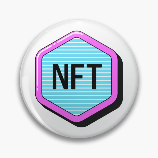 Item preview, Retro blue NFT token, pop art designed and sold by artskill2k17.