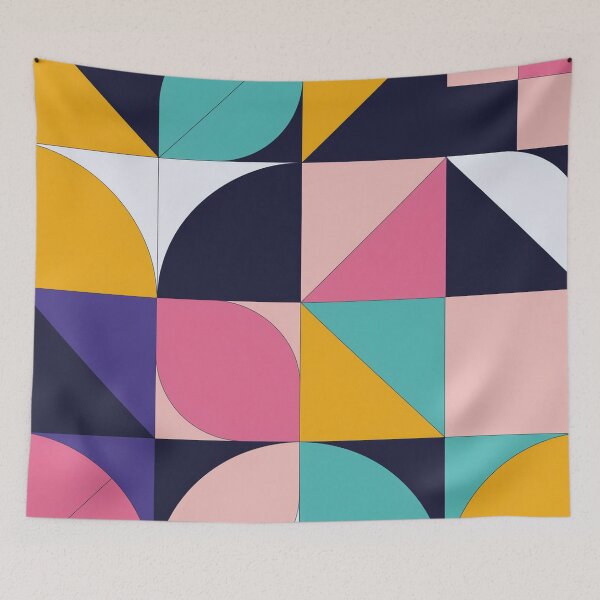 Item preview, Abstract geometric art designed and sold by Becky-Poppins.