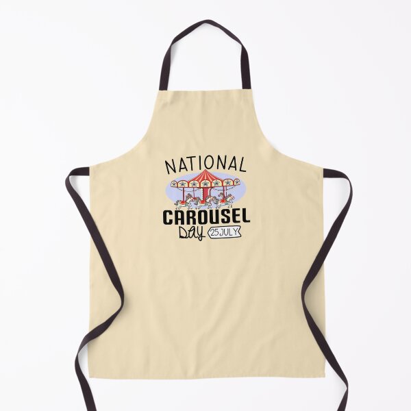 Item preview, 25 July National Carousel Day - Wacky Holidays designed and sold by ChemicalXShop.